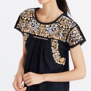 Madewell Embroidered Blouse